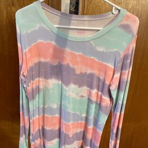 Stripped long sleeve shirt